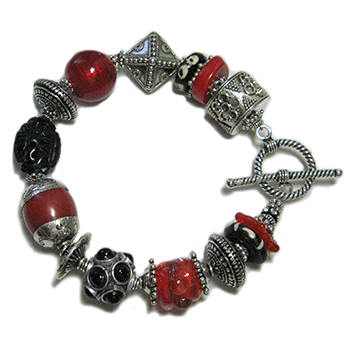 picture of Red & Black bracelet