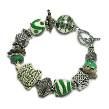 image of Green Turtle Bracelet