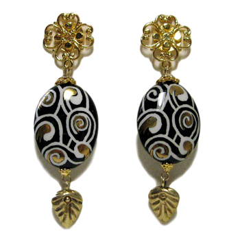 Picture of Porcelain earrings